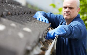 cleaning and inspecting Ardindrean roofs